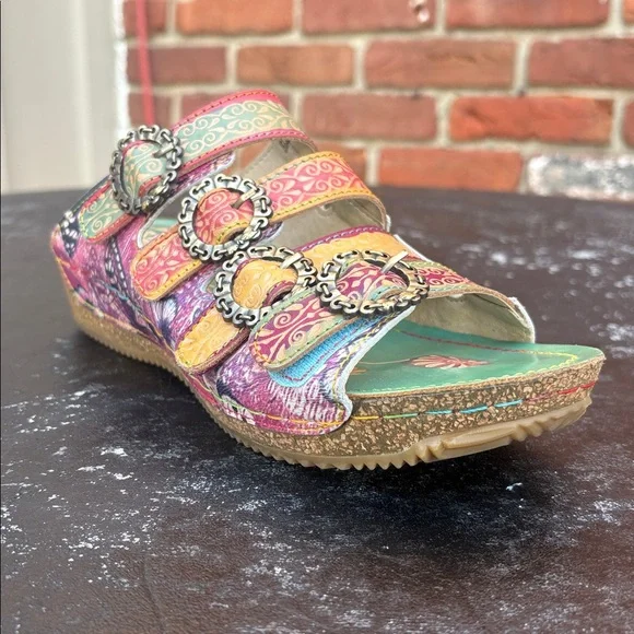 L’ARTISTE Spring Step Multicolor Women's Sandals size 36 - Picture 6 of 9